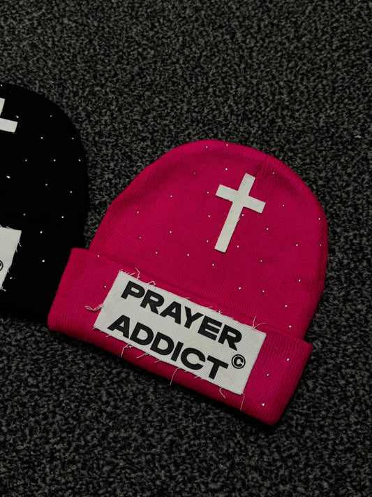 Prayer Addict Beanies