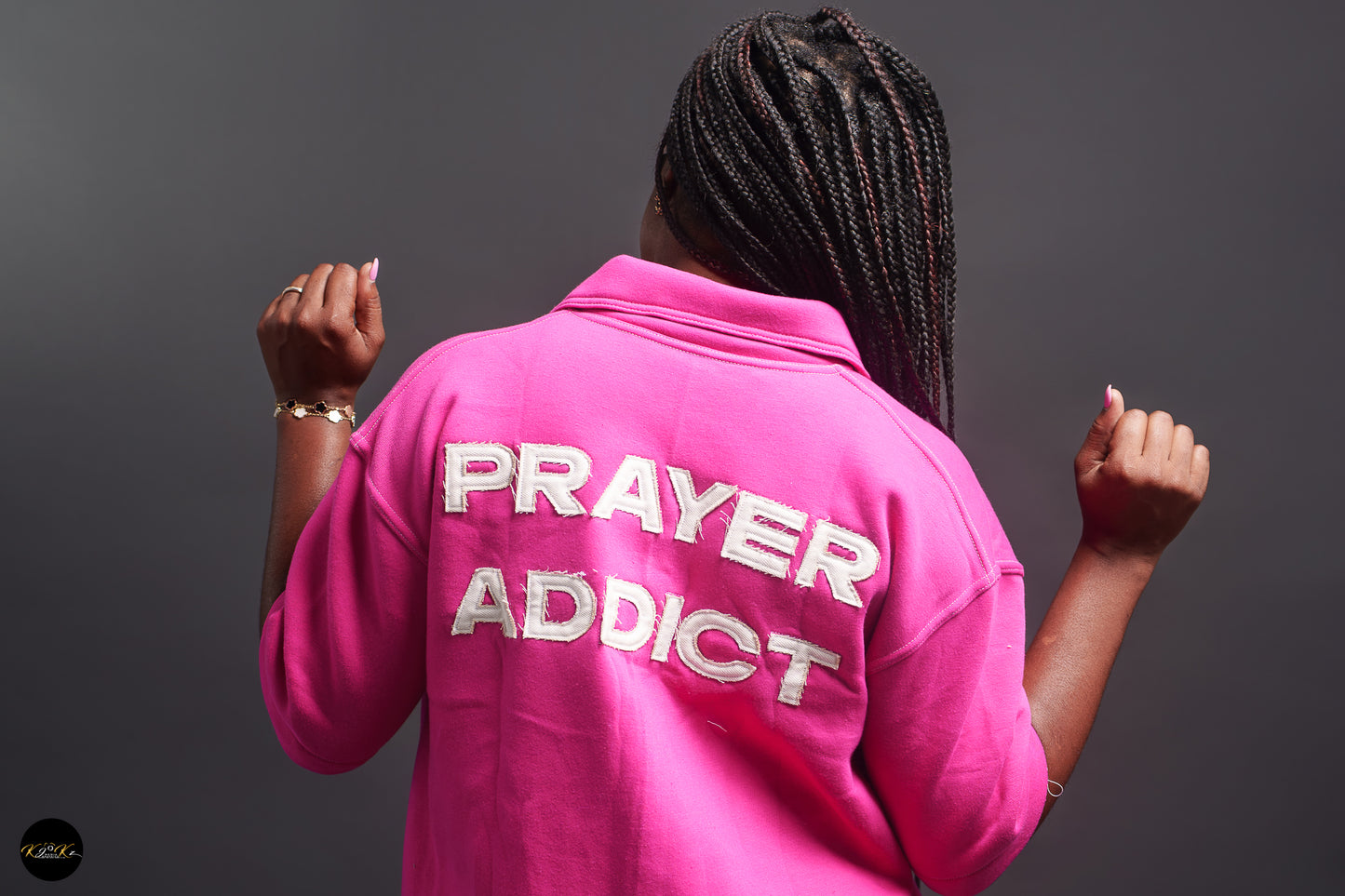 Prayer Addict Button Up